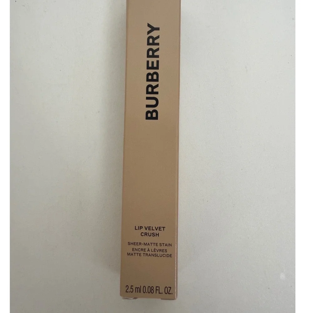 Burberry Lip Velvet Crush Lip Stain 16 Copper Pink Sheer Matte Discontinued New